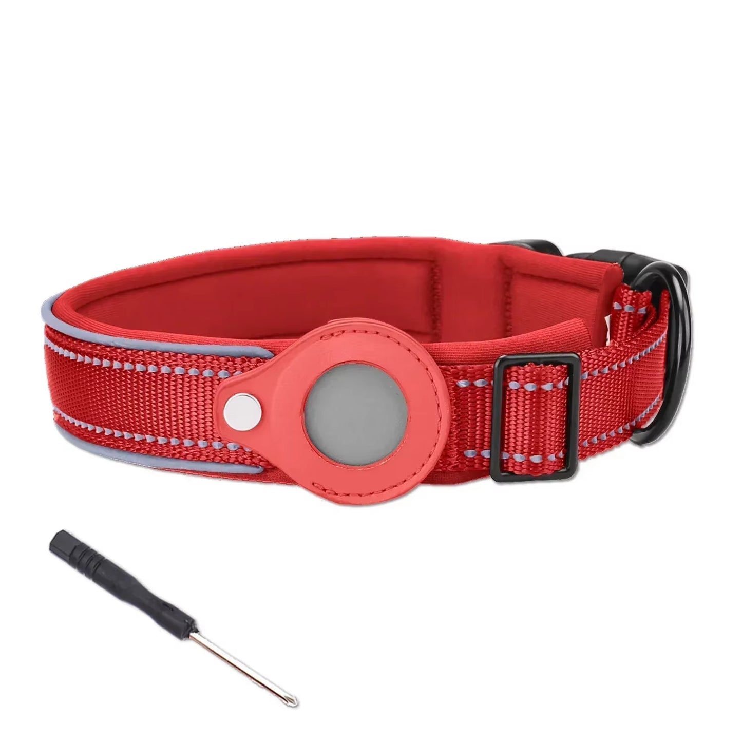 SafePup – Dog Collar with Airtag Case