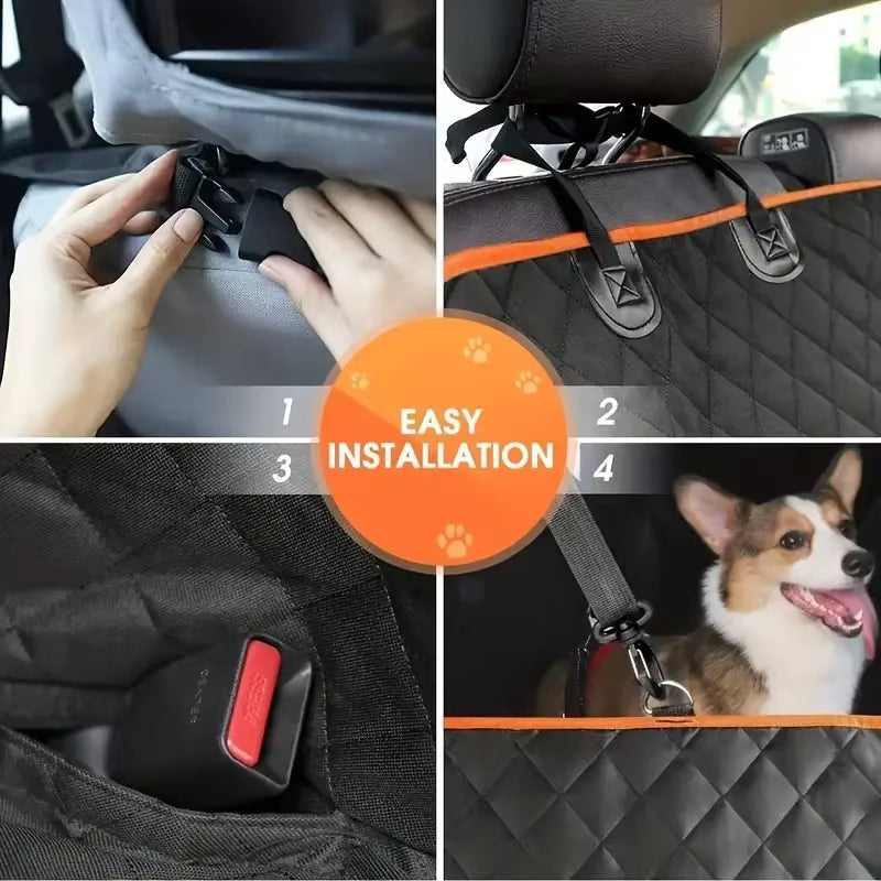 PawGuard – Waterproof Dog Car Seat Cover