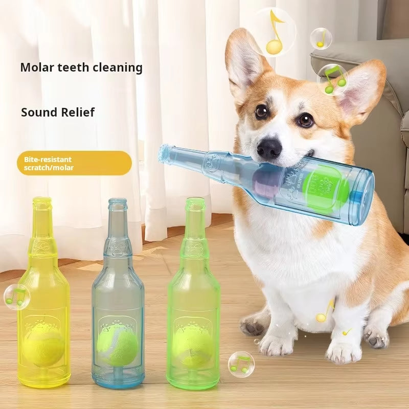 BottleBounce – Interactive Dog Chew Ball Toy