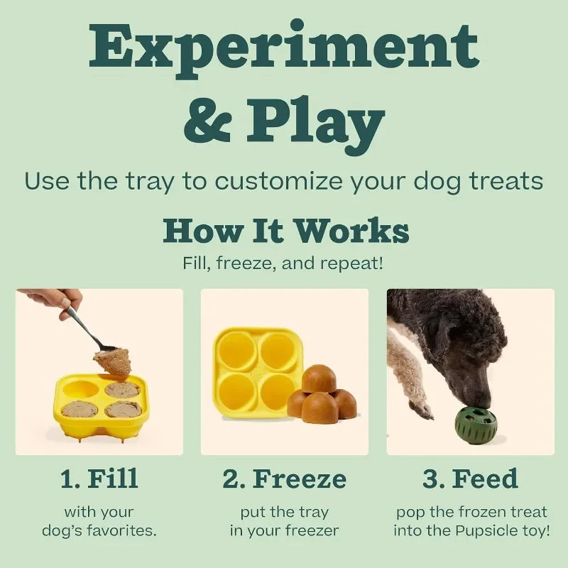 PupChill – Interactive Dog Treat Freezer Toy