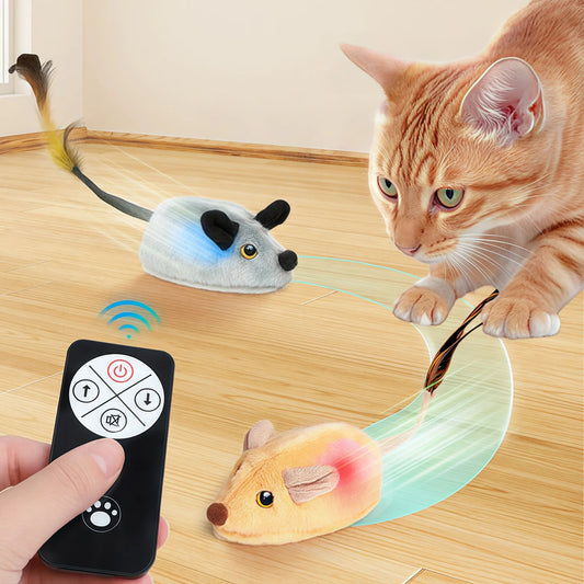 PawChase – Interactive Moving Mouse Cat Toy