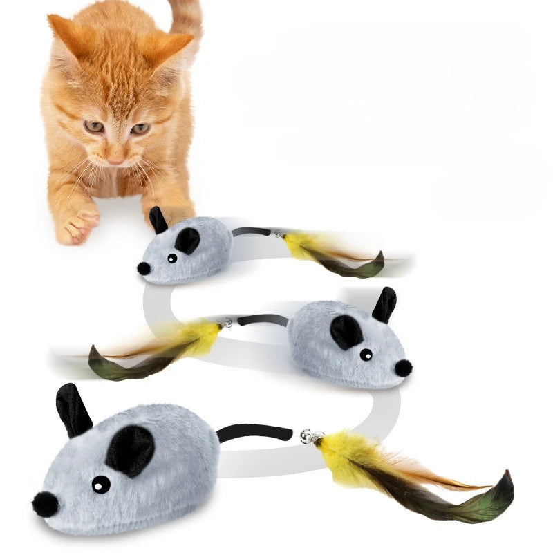 PawChase – Interactive Moving Mouse Cat Toy