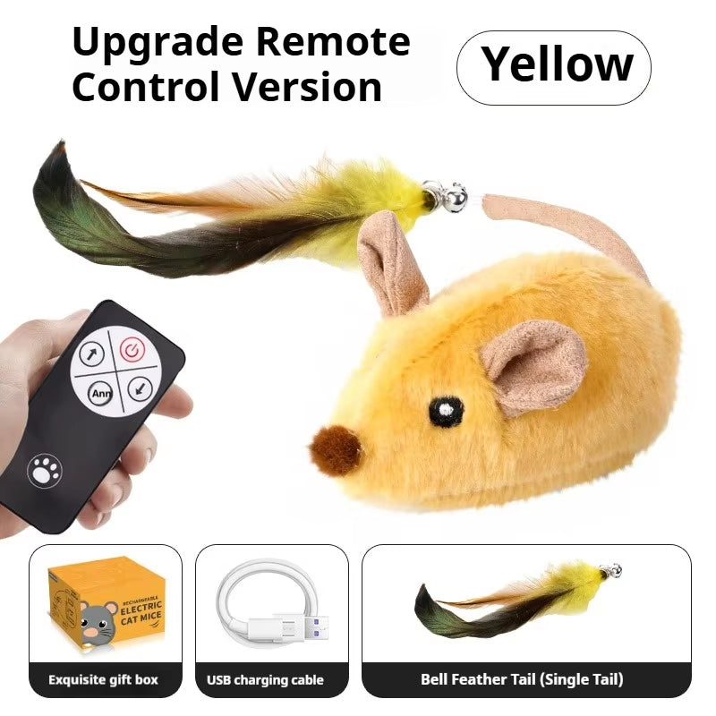 PawChase – Interactive Moving Mouse Cat Toy