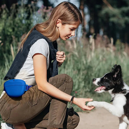 PawPouch – Silicone Dog Treat Training Bag