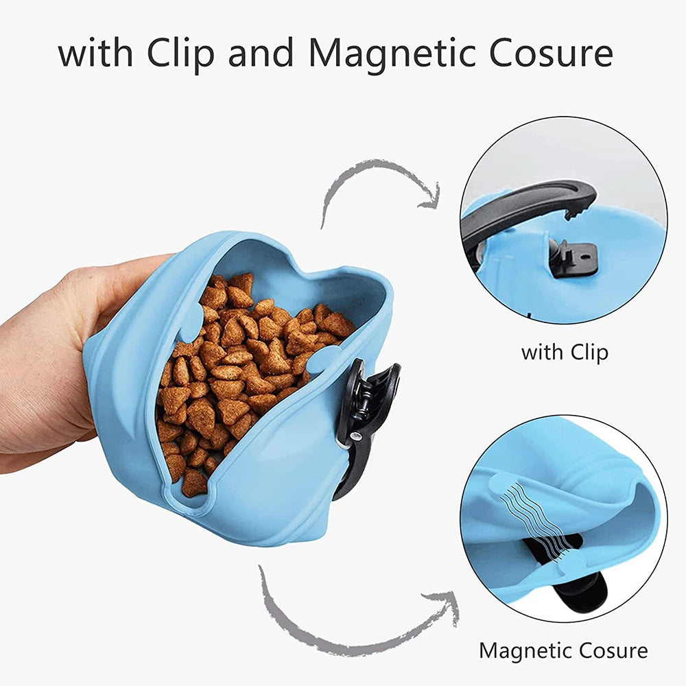 PawPouch – Silicone Dog Treat Training Bag