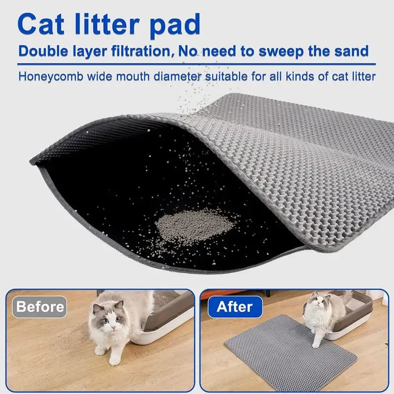 PawMat – Double Layer Cat Litter Mat