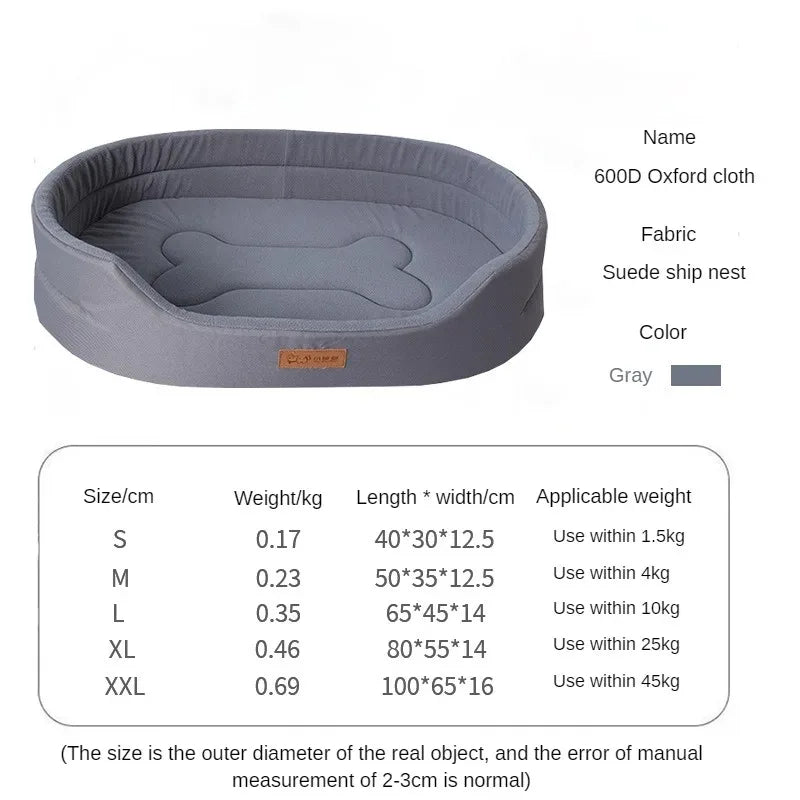 CozyPaws – Fluffy Pet Sofa Bed
