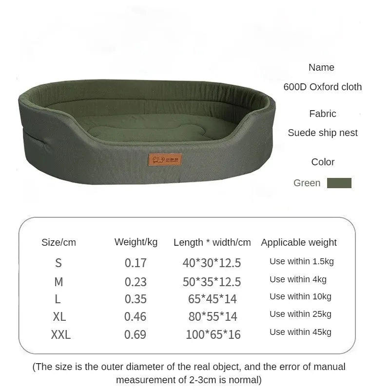 CozyPaws – Fluffy Pet Sofa Bed