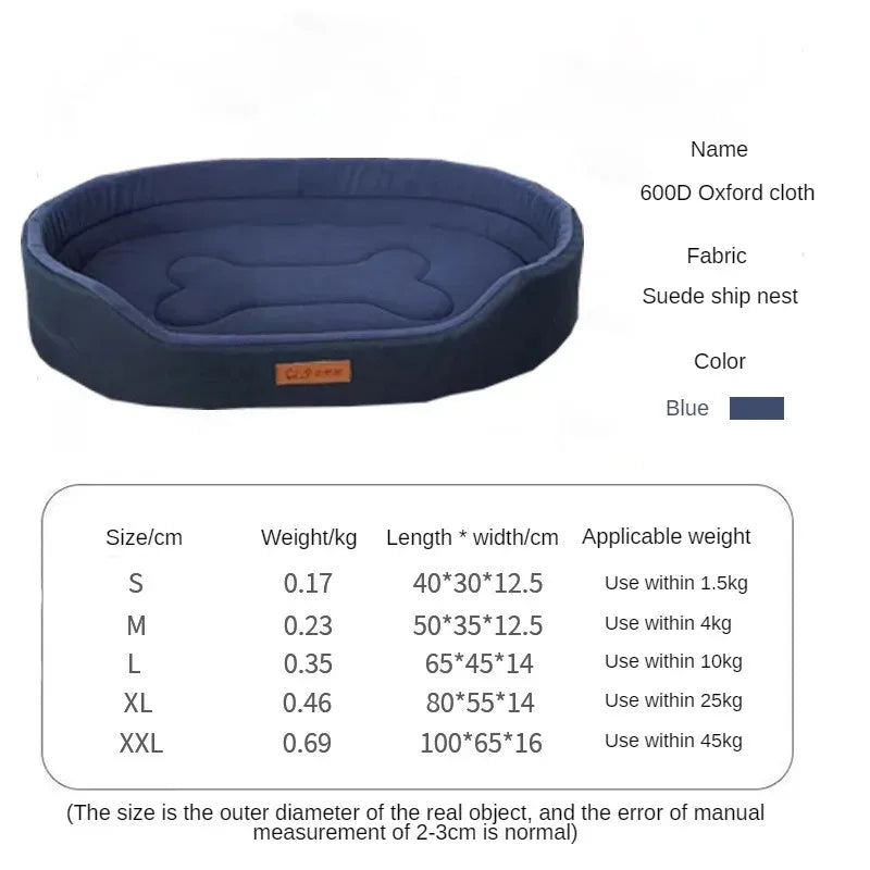 CozyPaws – Fluffy Pet Sofa Bed