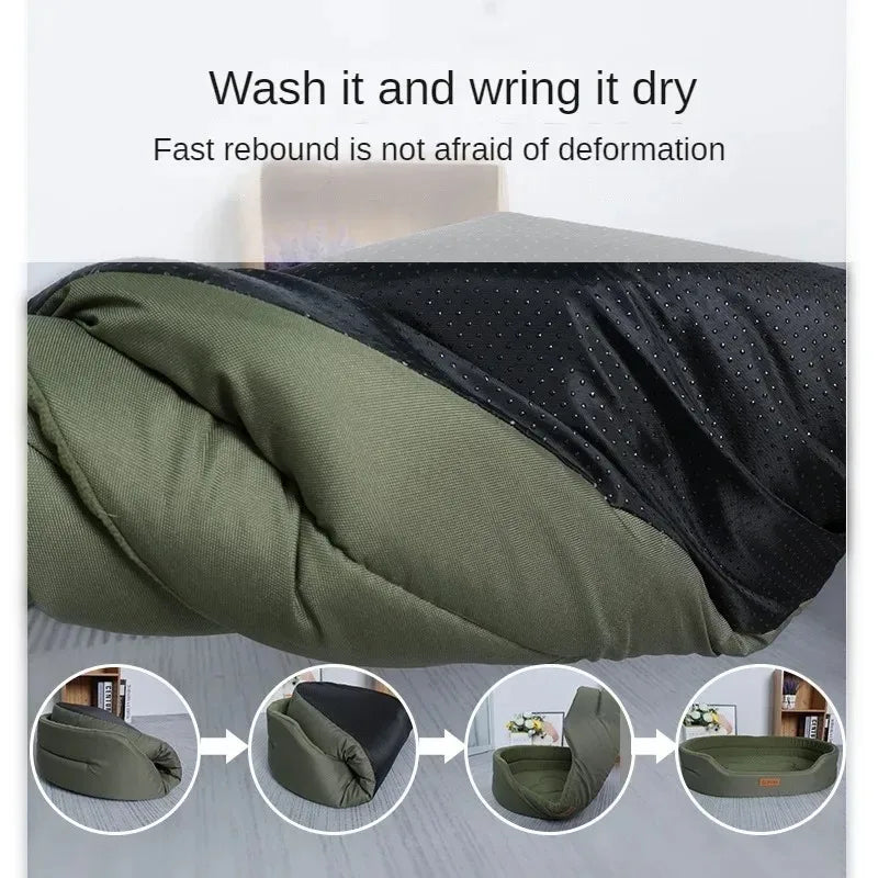 CozyPaws – Fluffy Pet Sofa Bed