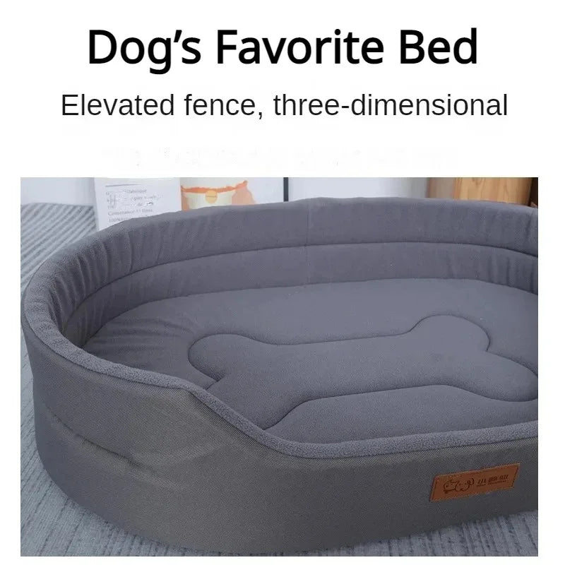 CozyPaws – Fluffy Pet Sofa Bed