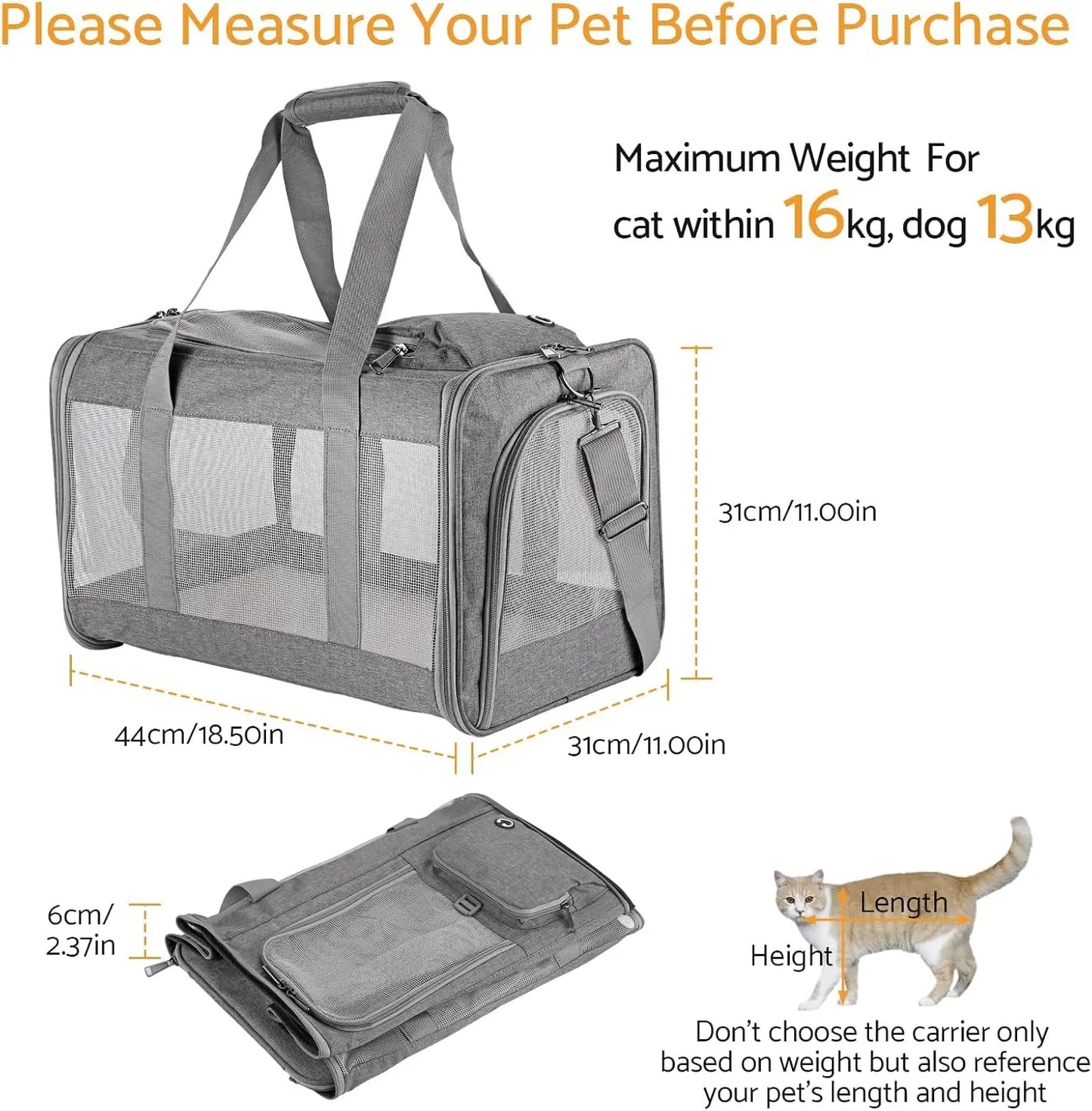 TravelPaws – Airline Approved Pet Carrier