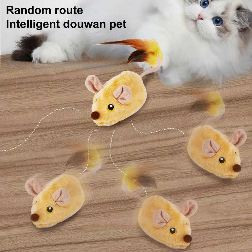 SqueakRun – Electronic Moving Mouse Toy for Cats