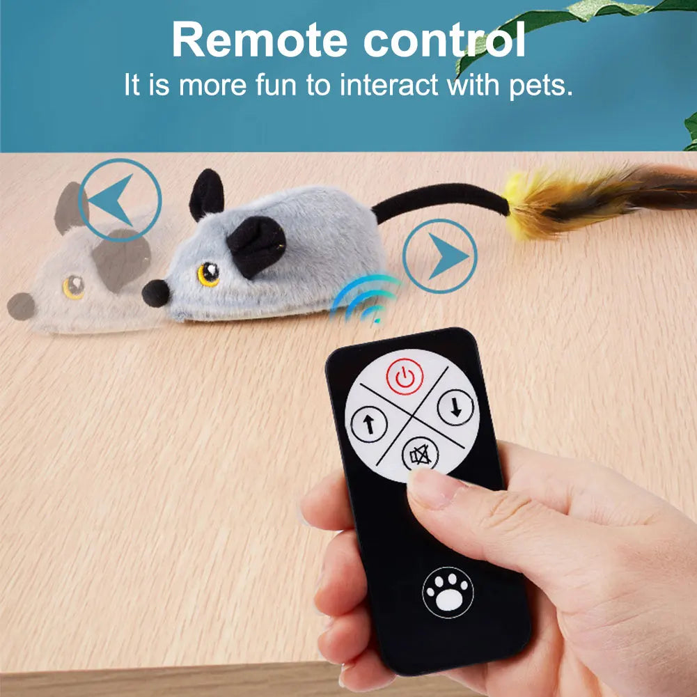 SqueakRun – Electronic Moving Mouse Toy for Cats