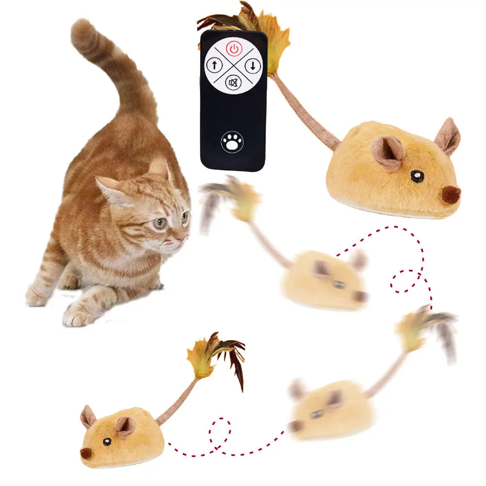 SqueakRun – Electronic Moving Mouse Toy for Cats