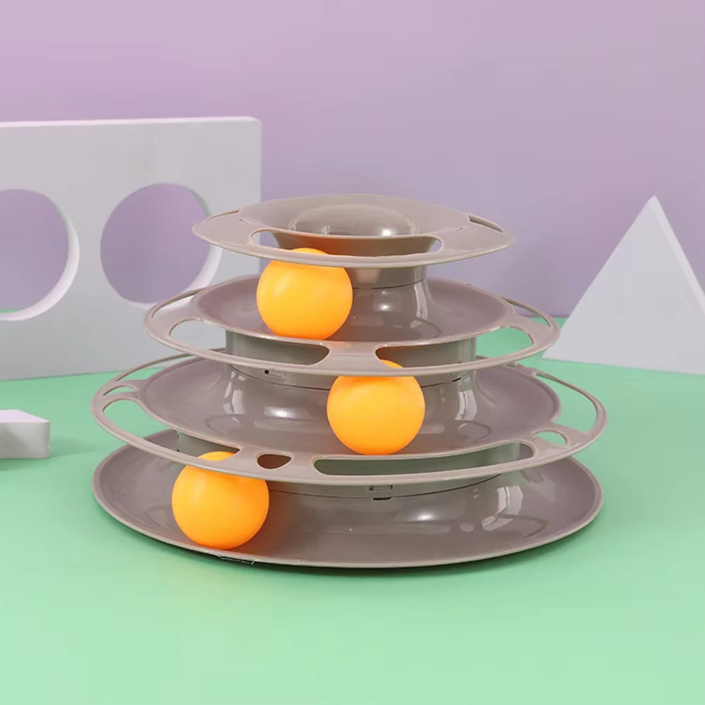 WhiskerPlay – Interactive Tower Cat Toy