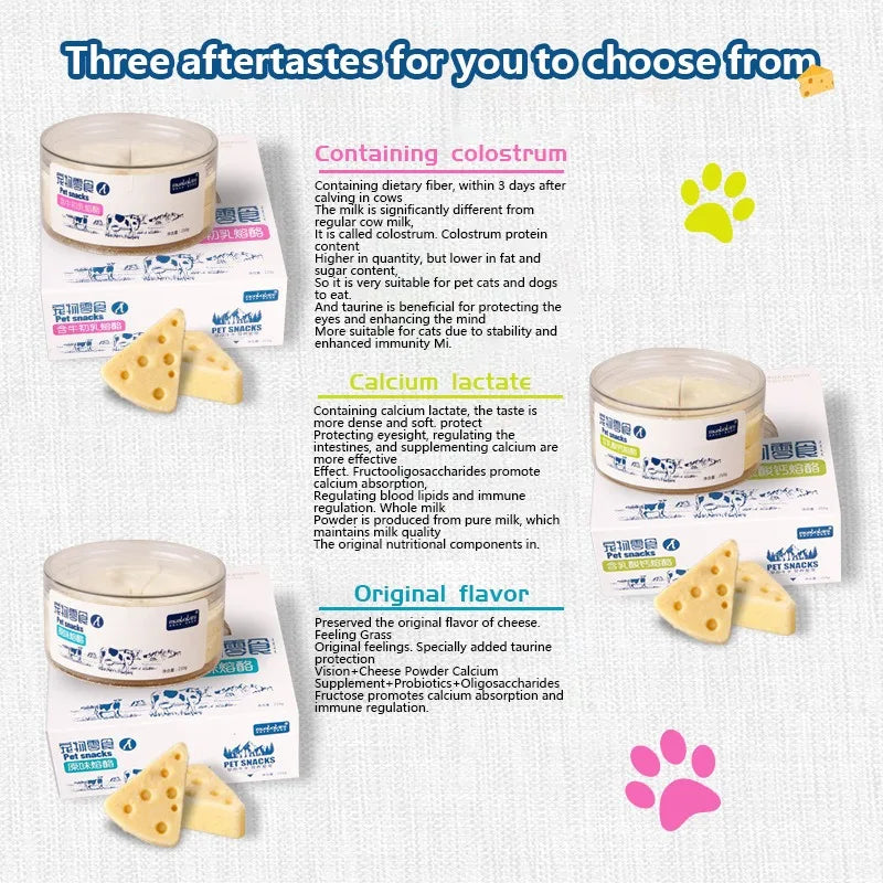 PawMelt – Freeze Dried Cheese Pet Treats