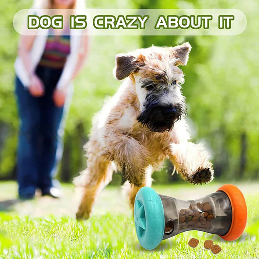 TreatRoll – Dumbbell Food Dispensing Puzzle Toy