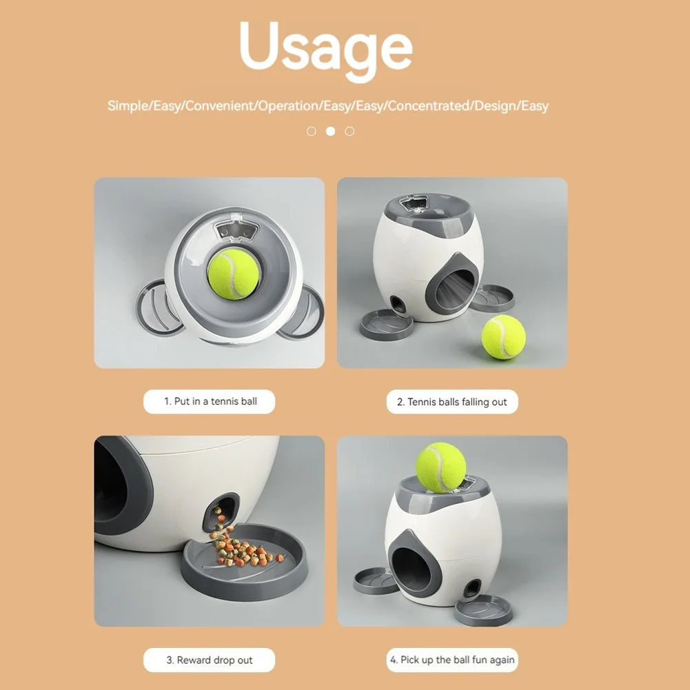 FetchMaster – Interactive Dog Ball Launcher
