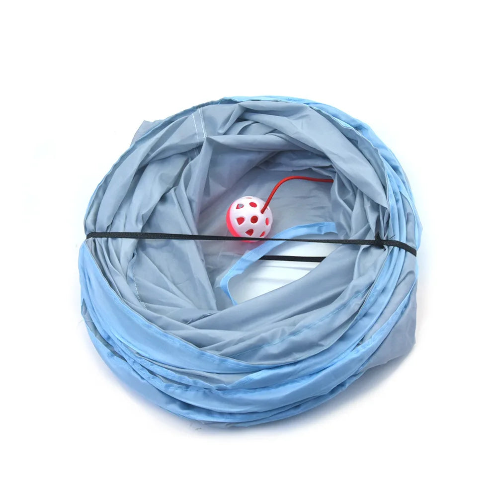 PurrWay – 3-Way Foldable Cat Tunnel Toy