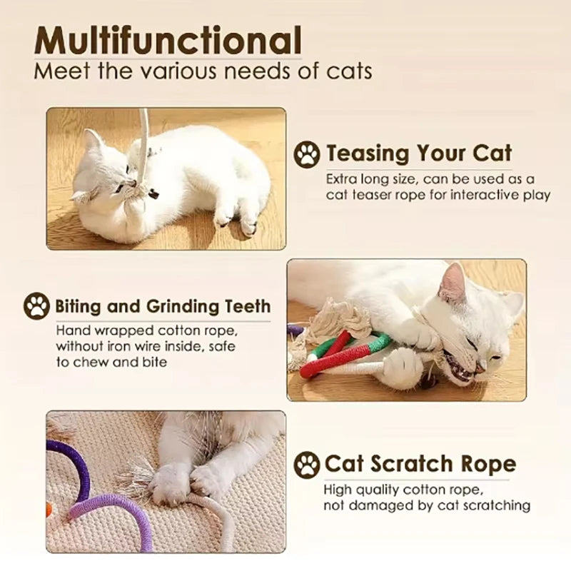 ChewPaws – Cotton Rope Cat Toy