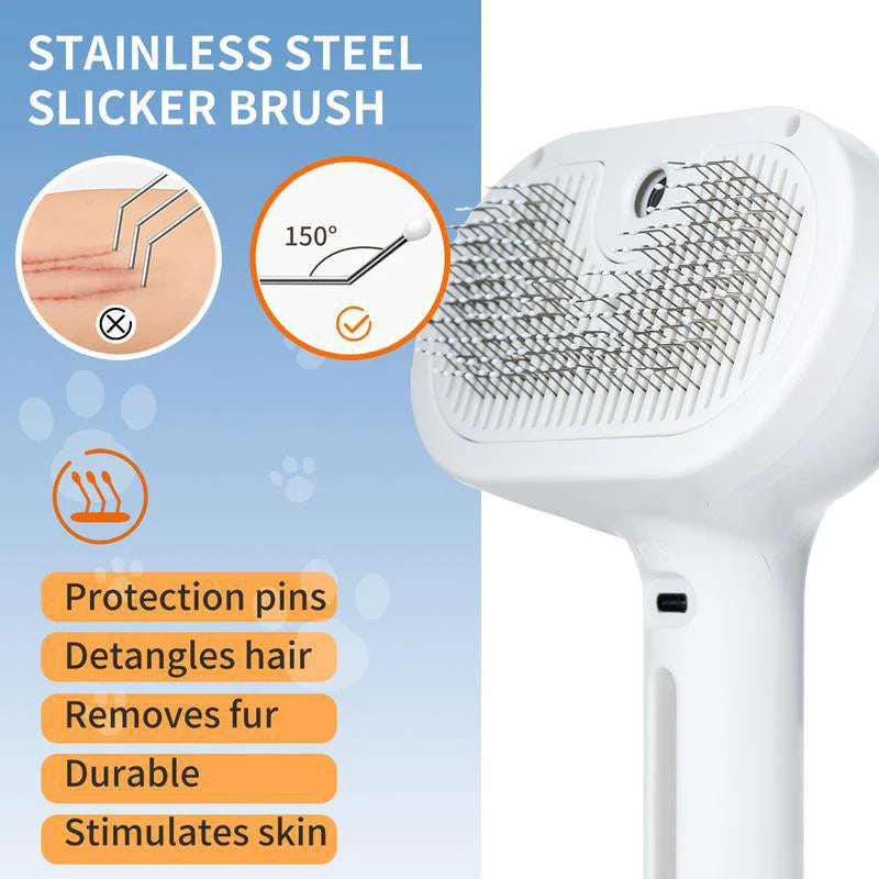 FurMist – Pet Steam Grooming Comb