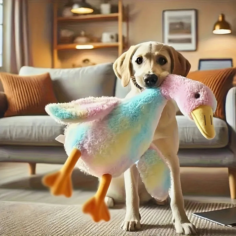 QuackEase – 50cm Soft Plush Duck Toy for Pets