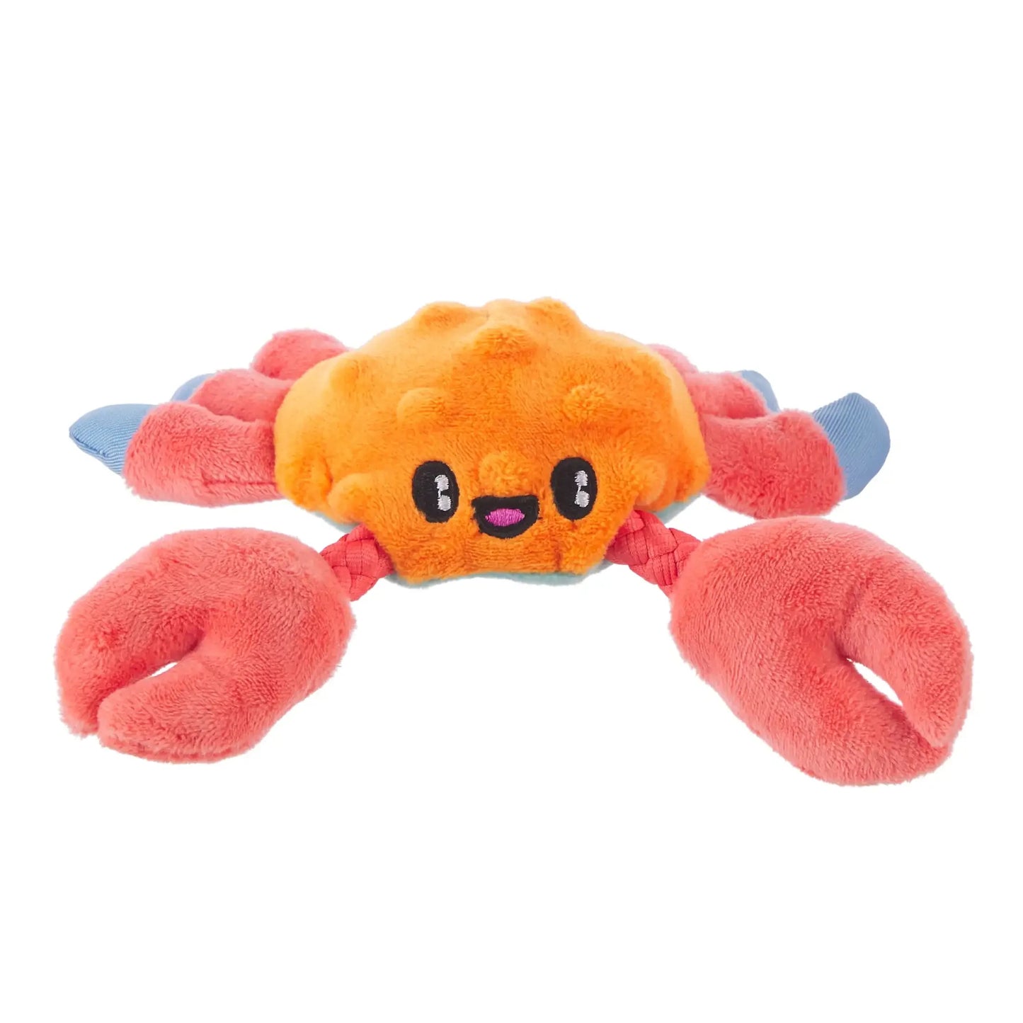 ClawMate – Sally the Crab Plush Dog Toy