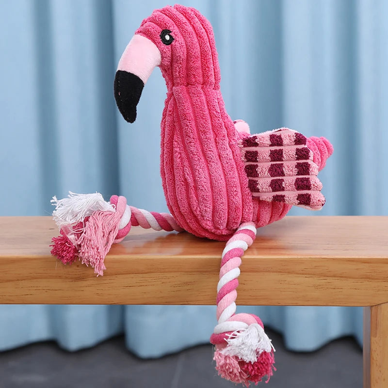 PawWhimsy – Animal Corduroy Squeaky Dog Toy