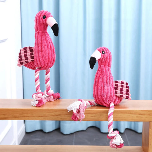 PawWhimsy – Animal Corduroy Squeaky Dog Toy