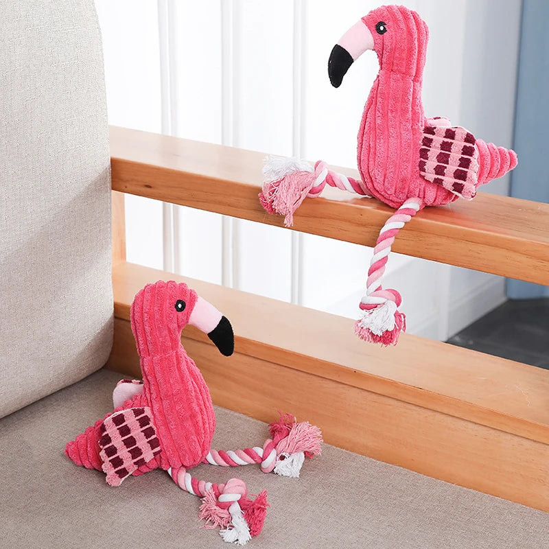 PawWhimsy – Animal Corduroy Squeaky Dog Toy