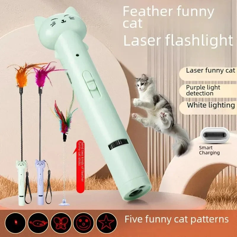 LumePaw – USB Rechargeable Laser Cat Teaser Stick