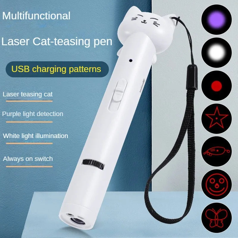 LumePaw – USB Rechargeable Laser Cat Teaser Stick