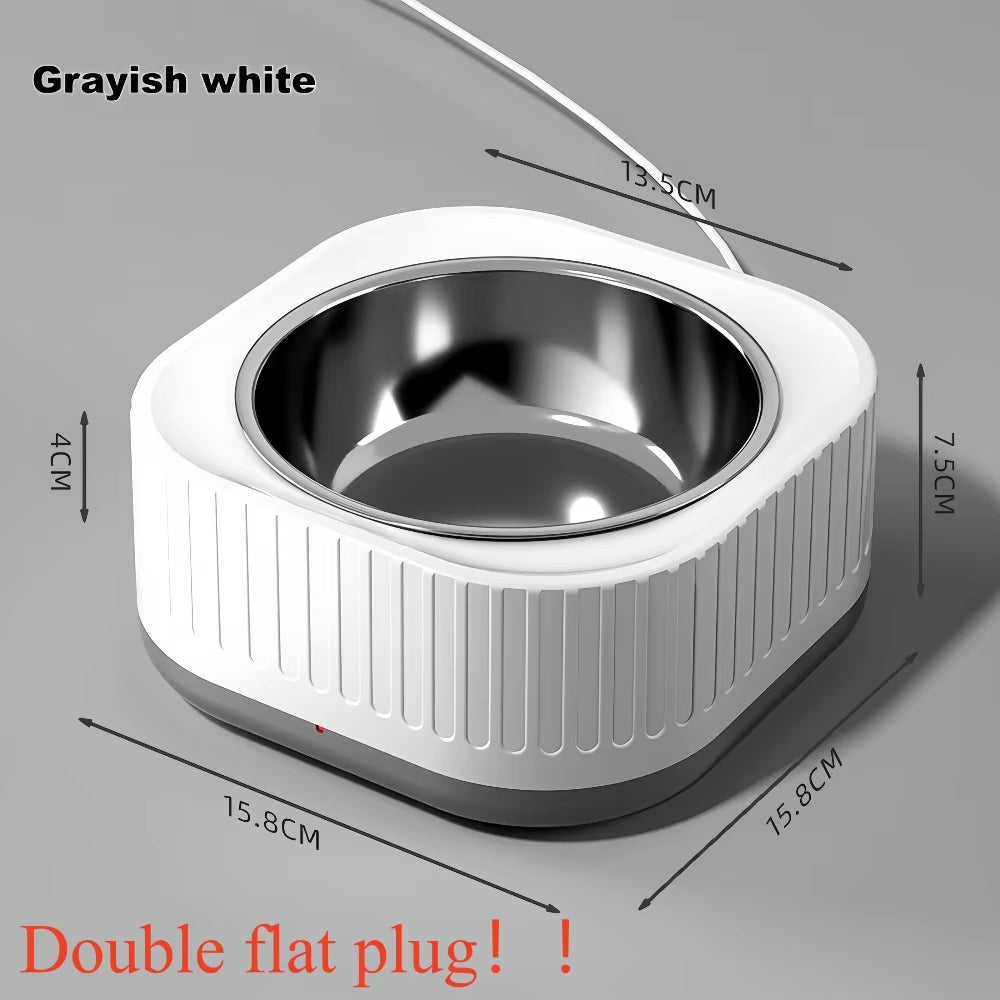 ThermaPaw – Constant Temperature Pet Water Heater Bowl