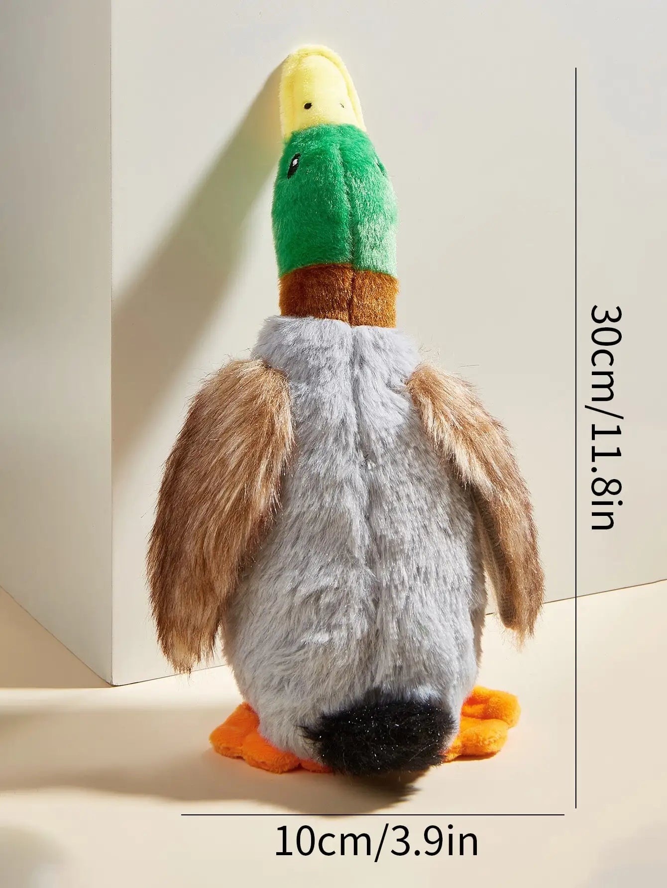 Quackura – Plush Wild Duck Dog Toy