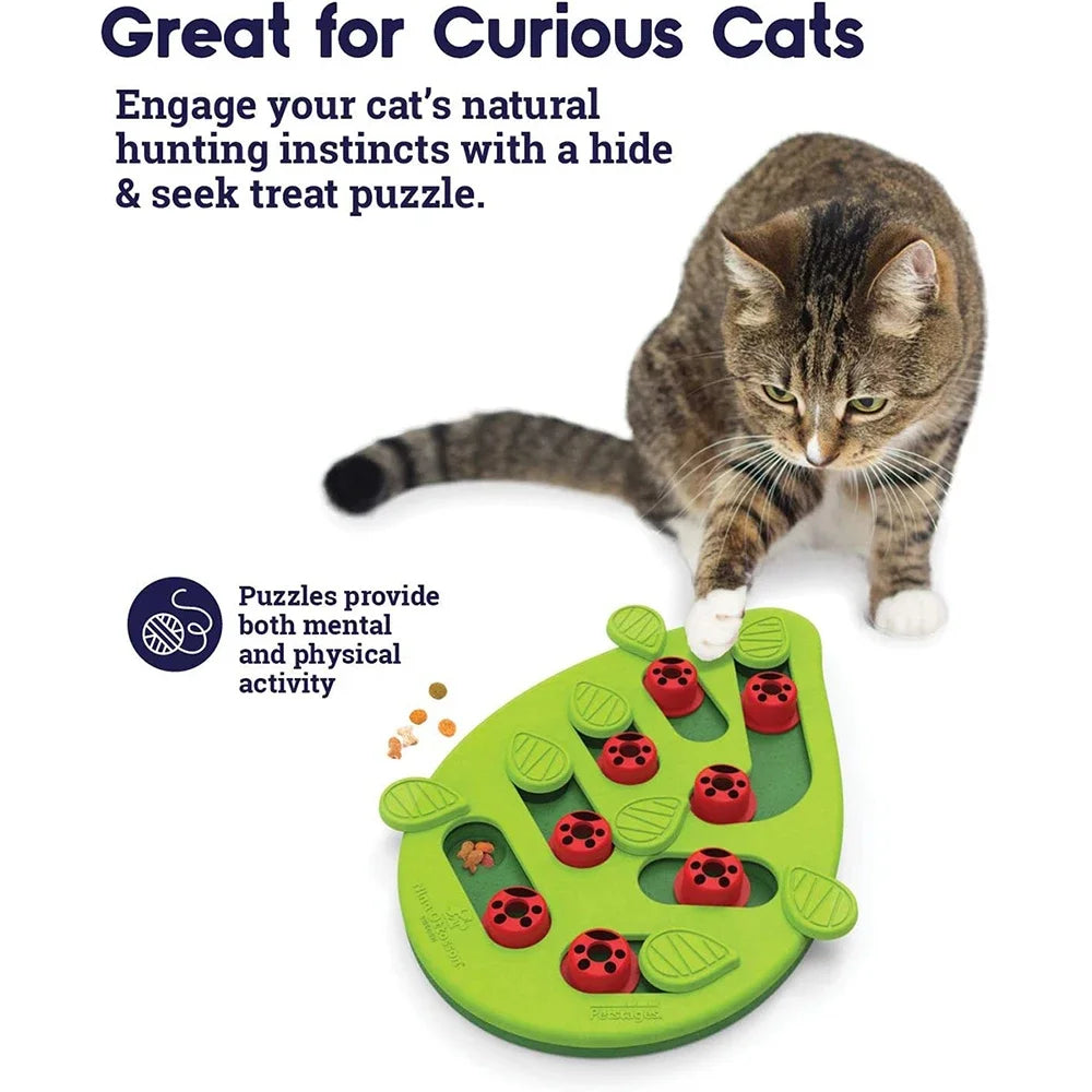 Puzzicat – Interactive Cat Treat Puzzle Toy