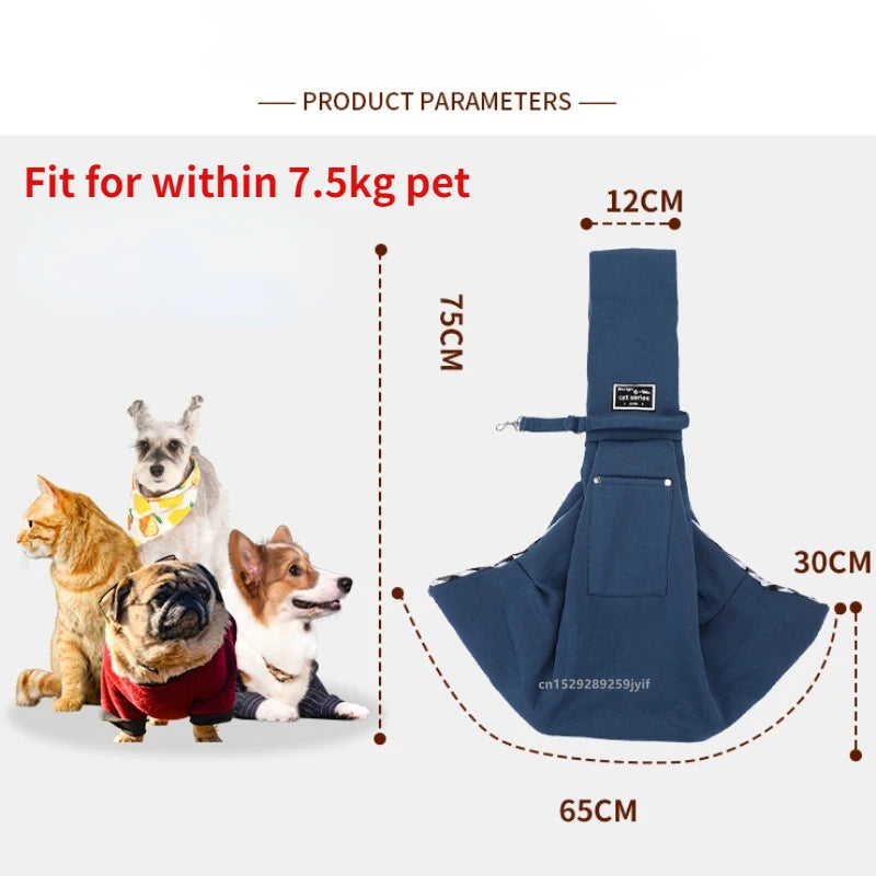 PawCarry – Portable Pet Crossbody Sling Carrier