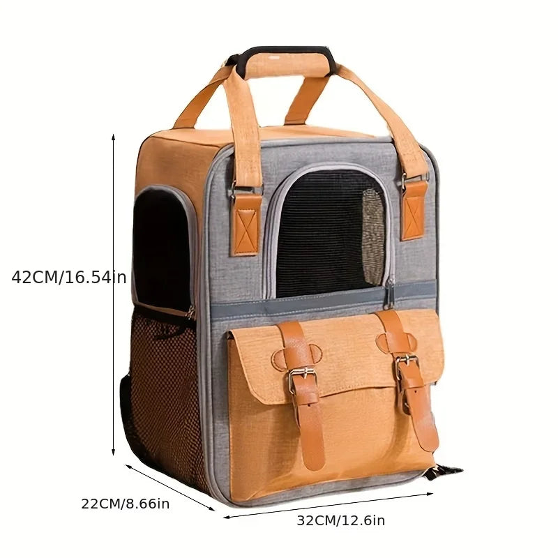 PawPort – Large Capacity Pet Travel Backpack