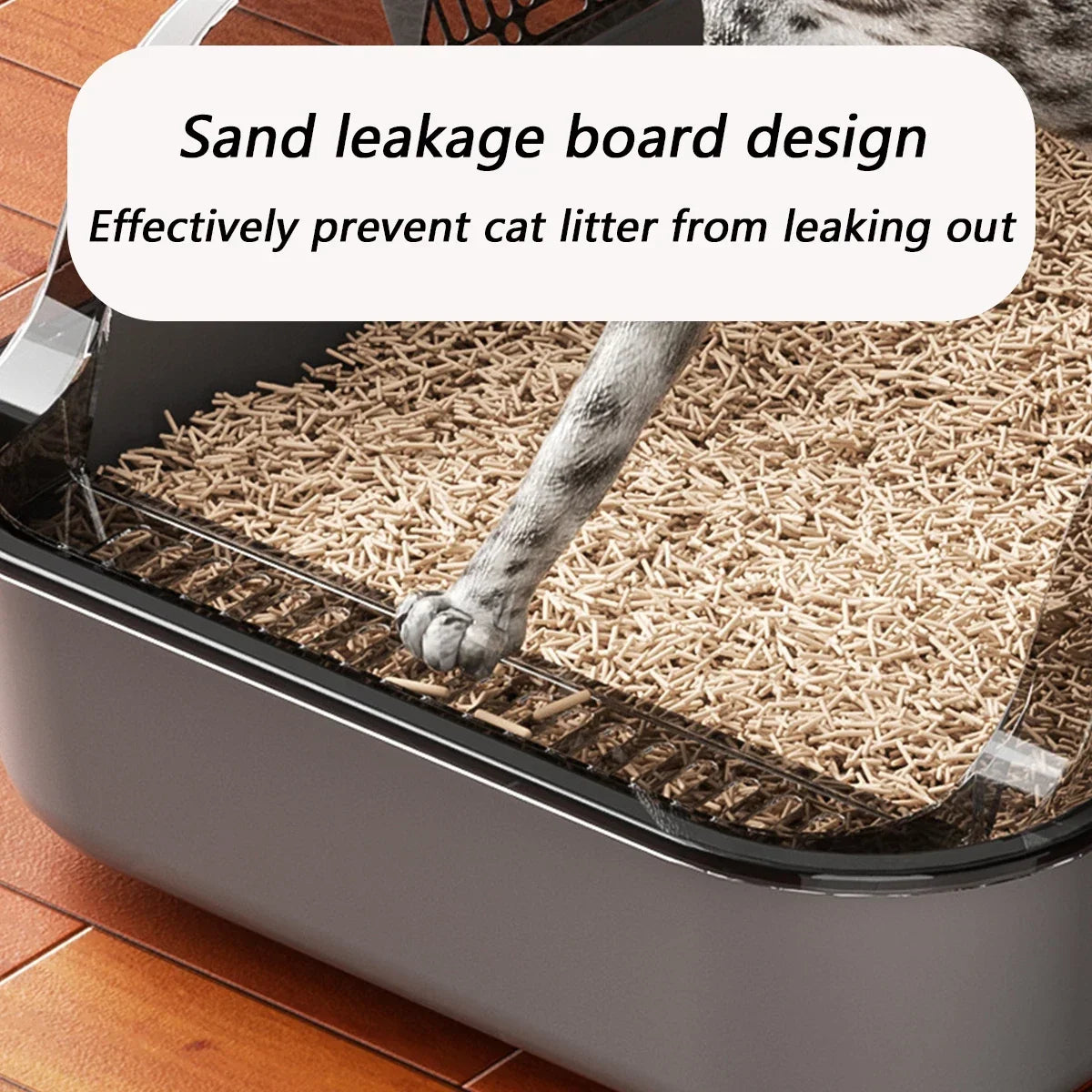 LitterMate – Cat Litter Scoop & Semi-Enclosed Litter Box