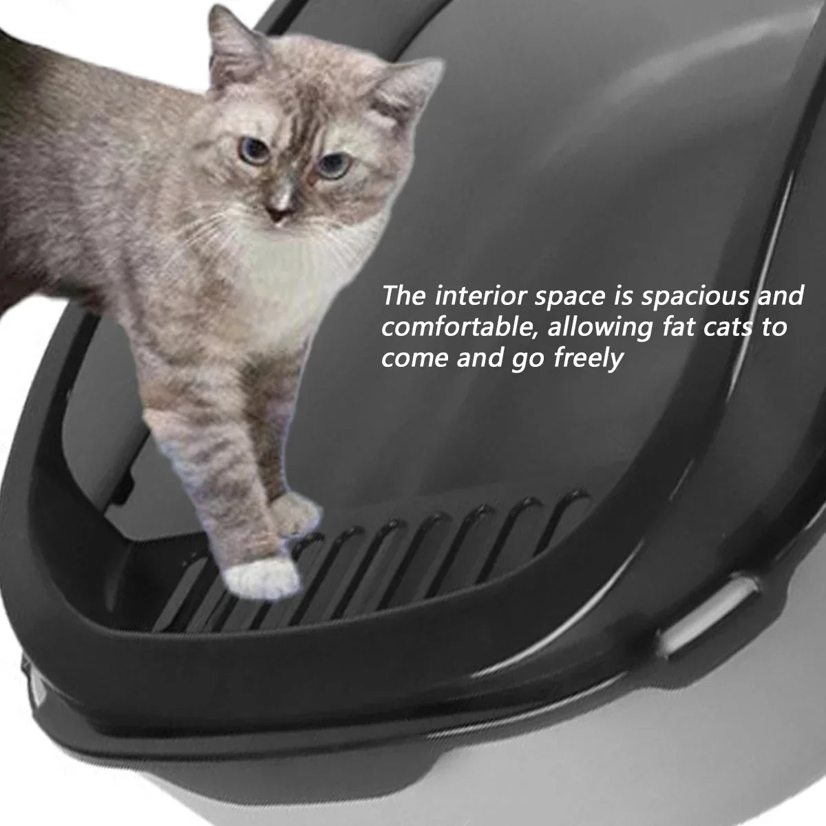 LitterMate – Cat Litter Scoop & Semi-Enclosed Litter Box