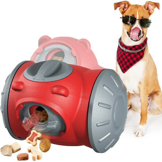 SmartBite – Red Interactive Dog Slow-Feed Toy