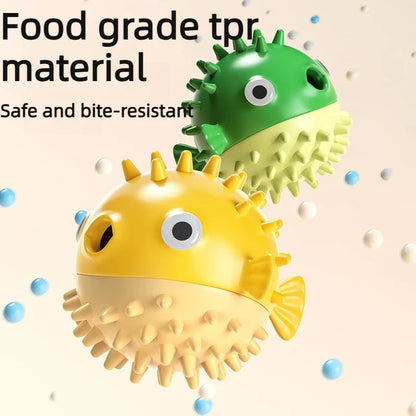 BounceFish – TPR Bouncing Dog Toy with Sound