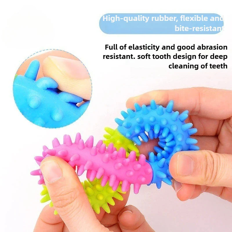 ChewCircle – Multicolor Puppy Dental Chew Toy Set