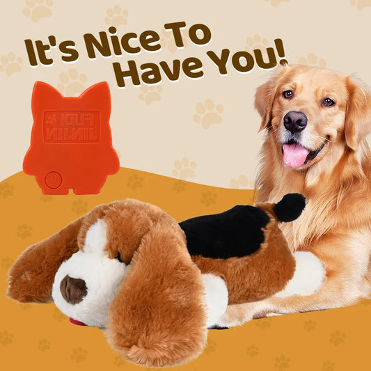 PawPulse – Interactive Puppy Heartbeat Comfort Toy
