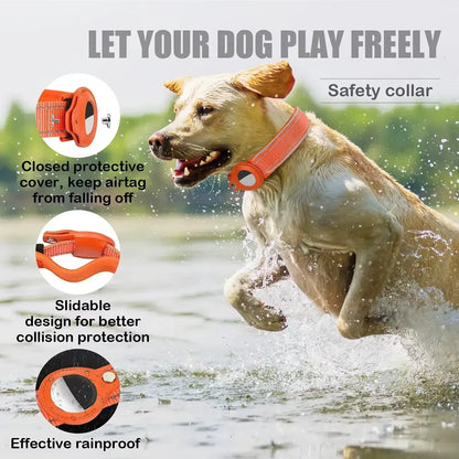SafePup – Dog Collar with Airtag Case