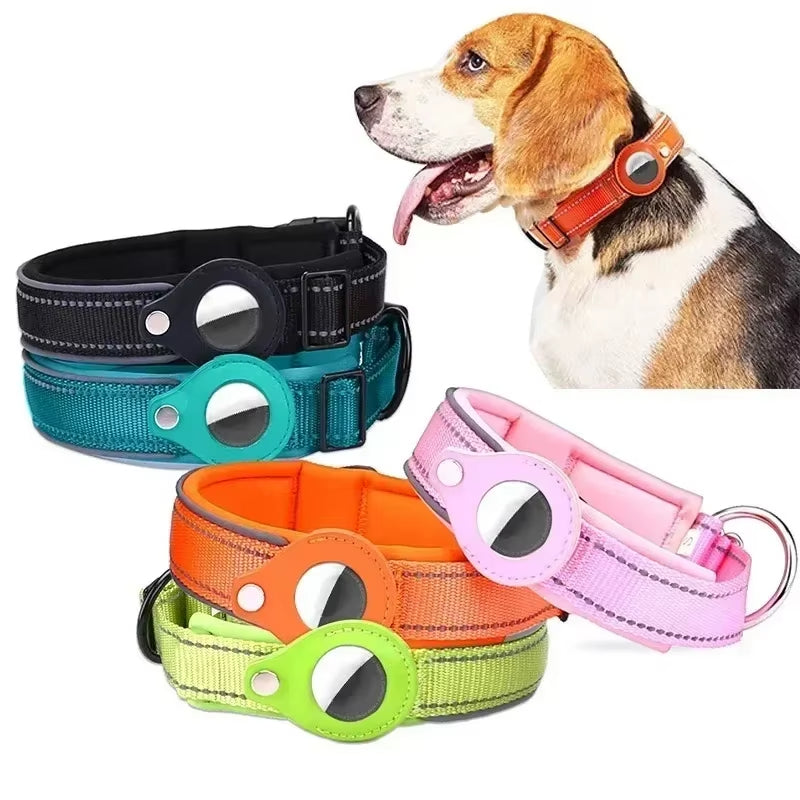 SafePup – Dog Collar with Airtag Case