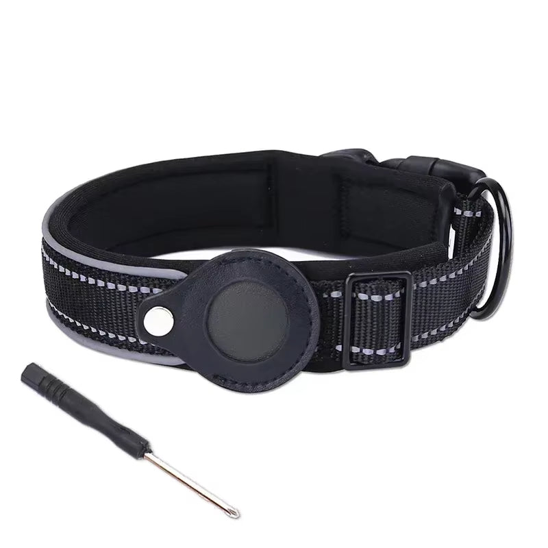 SafePup – Dog Collar with Airtag Case