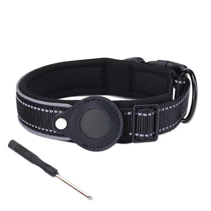 SafePup – Dog Collar with Airtag Case