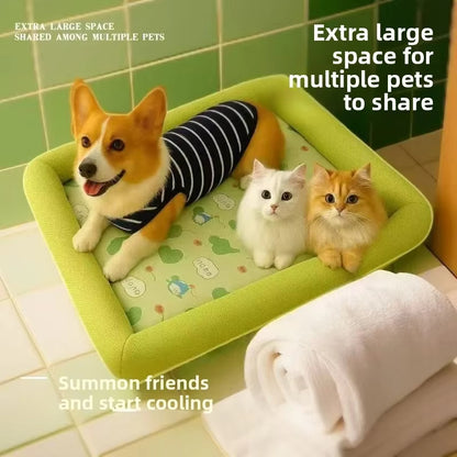 ChillNest – Cooling Pet Bed Mat for Summer