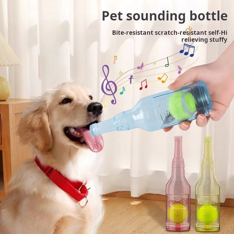 BottleBounce – Interactive Dog Chew Ball Toy
